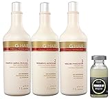 G.Hair Original Formula Smoothing Treatment (1L / 33.8oz) with FREE Felps Xrepair Power Up Complex Reconstructor 15ml