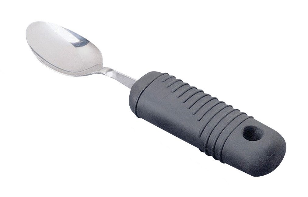 HOMECRAFT - Cuchara flexible con mango ancho antideslizante