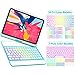 Greenlaw iPad Pro 11 Case with Keyboard 2018-360 Rotatable - Wireless/BT - Backlit 17 Color - Auto Sleep Wake - Thin & Light - iPad Case with Keyboard