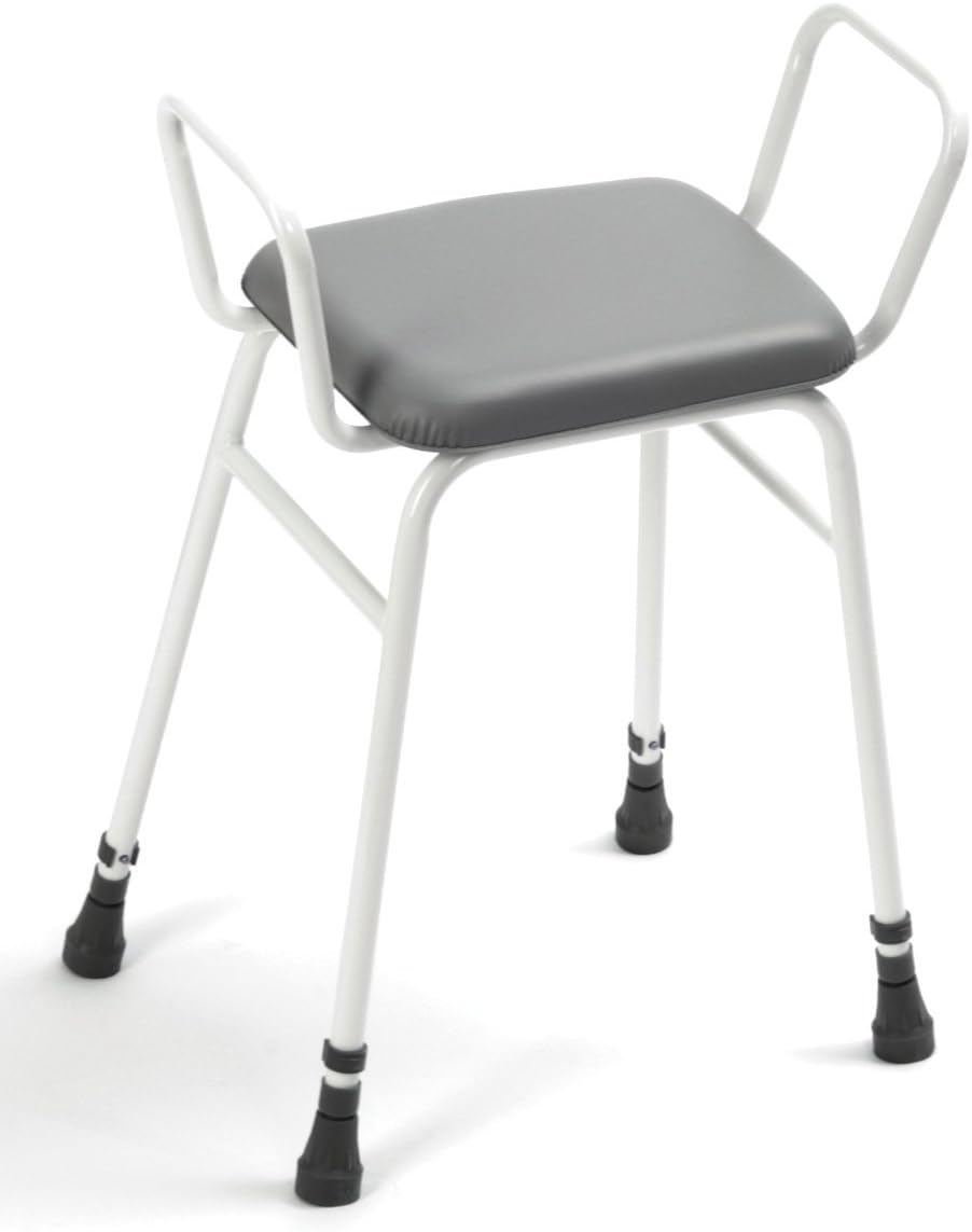 Days Height Adjustable Shower Perching Stool with Arms
