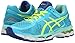 ASICS Women's Gel Kayano 22 Running Shoe, Ice Blue/Flash Yellow/Blue, 11 M US