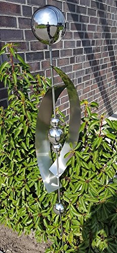 Skulptur Mars Aus Edelstahl 168 Cm Gartendekoration Beetstecker Rosenkugel Amazon De Garten