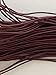 Kourtney's Crafts Brown Elastic Stretch Shock Cord 1mm 25 yards 23 meters