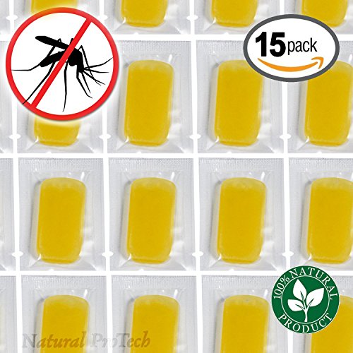 Mosquito Repellent Bracelet Refills - 15 Pack - 100% Natural Insect Repeller, DEET Free, No Spray Pest Control Safe For Kids and Adults. Perfect for Outdoor. Waterproof Mosquito Repellent Bracelet Refills - 15 Pack - 100% Natural Insect Repeller, DEET Free, No Spray Pest Control Safe For Kids and Adults. Perfect for Outdoor. Waterproof