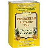 Only Natural Tea - Pineapple Extract - Garcinia Cambogia - Herbal - Improve digestion and cleanse the body - 20 Tea Bags (Pack of 2)