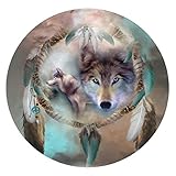 BXB Case Smart Phone Pop Stand and Grip Socket With Clip Combo Pack for Smartphones and Tablets - Pop Black (dream wolf)