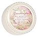 Cottage Garden Granddaughter Glossy Ivory Finish Round Jewelry Music Box Plays Song You are My Sunshine
