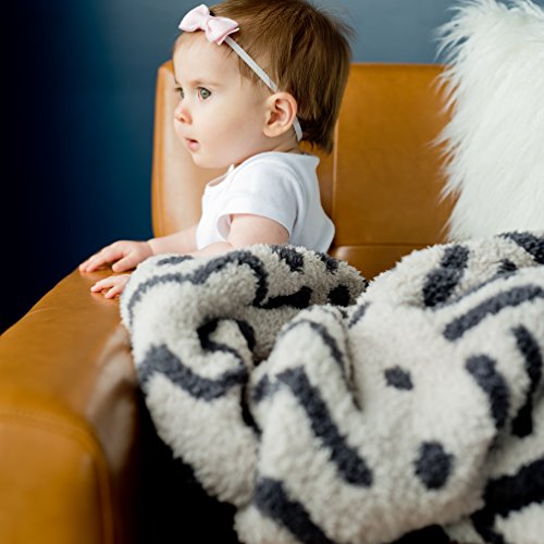 Saranoni Super Soft Blankets for Babies Ultra Soft Double Layer Bamboo Luxury Baby Blanket (Mudcloth, Security Blanket 15