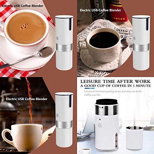 Chunjiao Kaffeemaschine Kaffeemaschine, 2 in 1 Kapsel Modern Mini Espresso Tragbare Kaffeemaschine, Tragbarer Tropf-Mini… – Bild 5