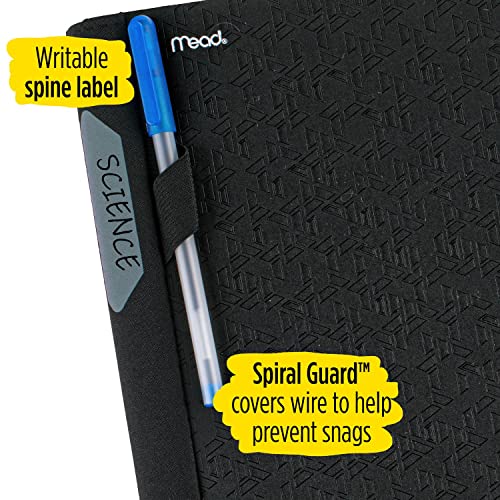 Five Star Advance Spiral Notebook + Study App, 3 Subject, College Ruled