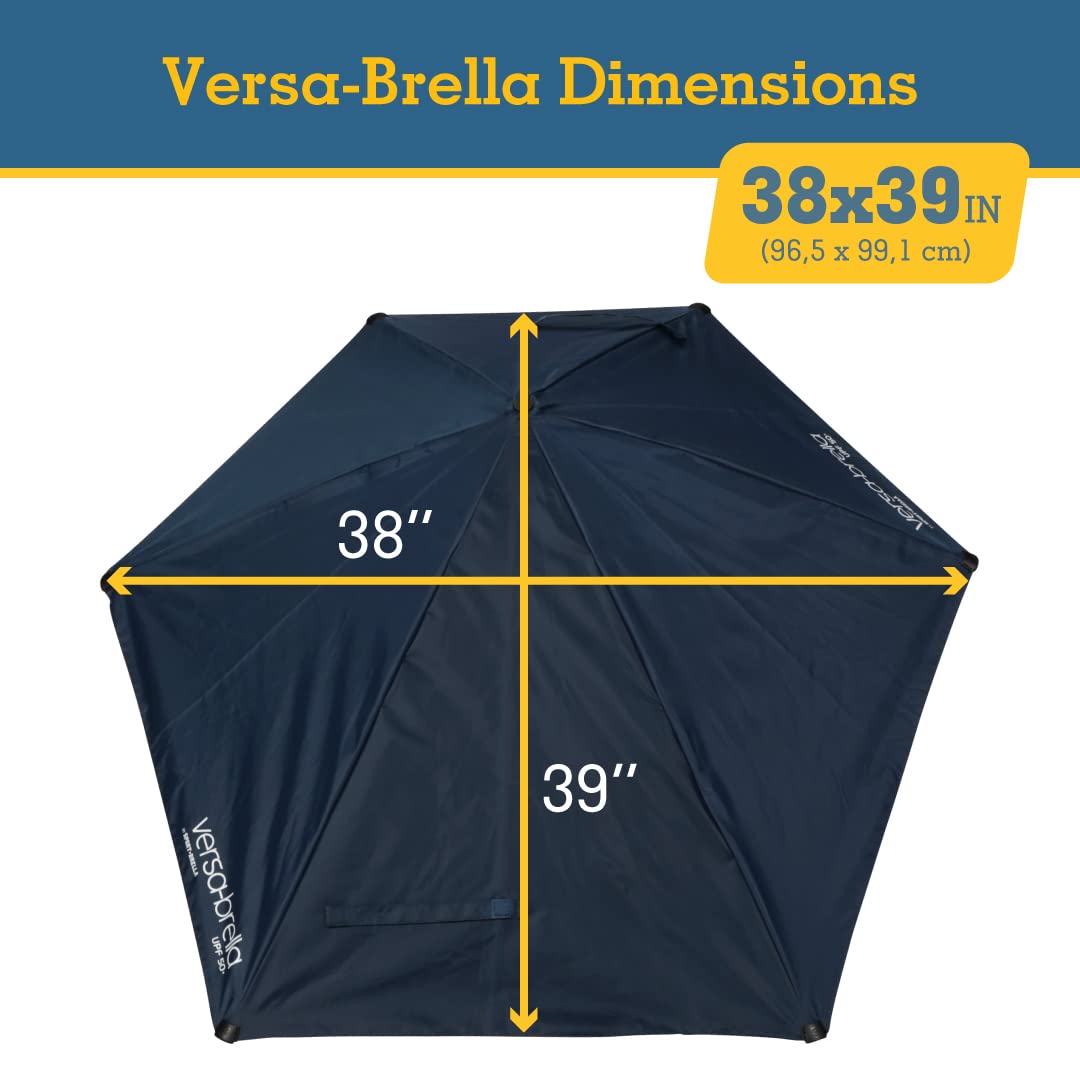 SportBrella VersaBrella SPF 50+ Adjustable Umbrella with Universal