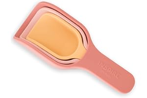 Inspire My Play - 3 x Silicone Nesting Scoops - Perfect for Sensory PlayTray - Sensory Bin Accessories - Special Education Classroom Supplies - Montessori Education Toys - Multi-Purpose Shovel - Coral