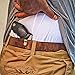 ClipDraw Gun Clip, Low Profile Slim Concealed Carry Easy Install American Made
