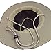 Boonie Bush Outdoor Fishing Hiking Hunting Boating Snap Brim Hat Sun Cap Bucket (Khaki, M)
