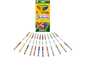 Bulk Buy: Crayola Erasable Colored Pencils 12/Pkg 68-4412 (3-Pack)