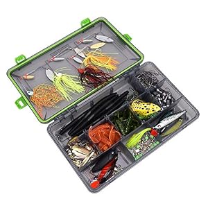 Vbestlife 180pcs De Pêche Sequins Leurres, Durable De Pêche Dur Sequins Leurres De Pêche Dur Leurre Kits Avec Box Fishers Accessory