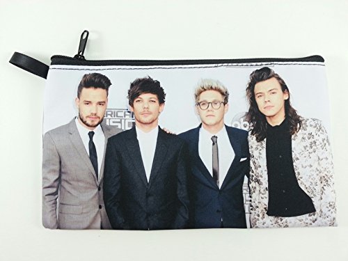 One direction big zipper pen pencil /cosmetic makeup ca…