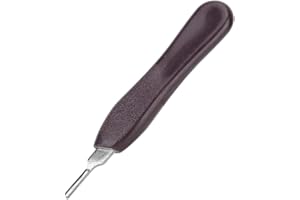 Culnflun Stainless Steel Plastic Graver Handle Hilt for Jewelry Engraving and Model Making Lightweight Design with Blade Inst