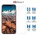 iPhone X Case | Apple iPhone 10 Case | Includes 9H Tempered Glass Screen Protector | For Men / Women | Slim and Flexible Non Slip TPU Matte Surface for Great Grip | Anti Scratch & Fingerprint (Black)