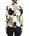Nine West Women's Printed Twill 1 Button Jacket