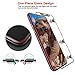 iPhone X Screen Protector, Besiva iPhone X Tempered Glass Screen Protector 3D Touch Compatible Anti-Scratch 9H Hardness Anti-Bubble Screen Protector Glass for Apple iPhone X ( 2017 )