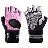 Shelter Fitness Pink Fingerless Gloves