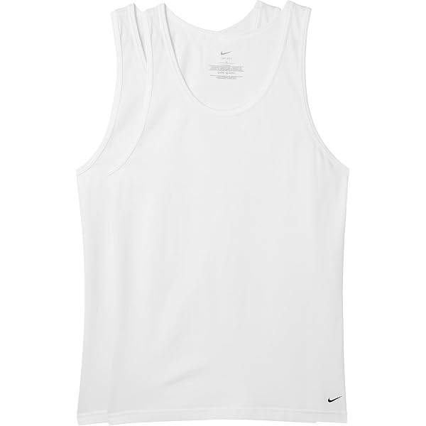 nike miler tank white