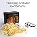 Curtain Lights String,9.8Ftx9.8Ft 300 LED Hanging Fairy Lights for Bedroom Wall Decor,Remote with 8 Modes & Timer Function