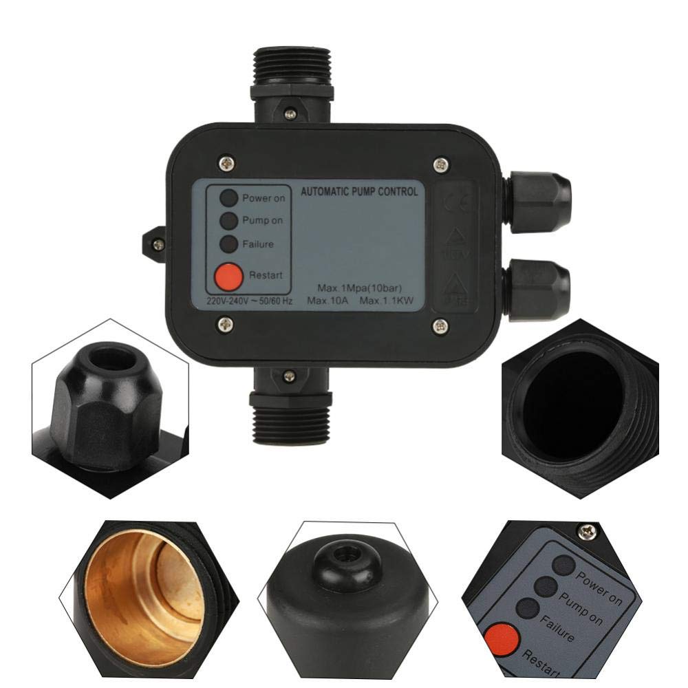 Pressure Switch – 220V Black Self-priming Water Pump Pressure Switch ...