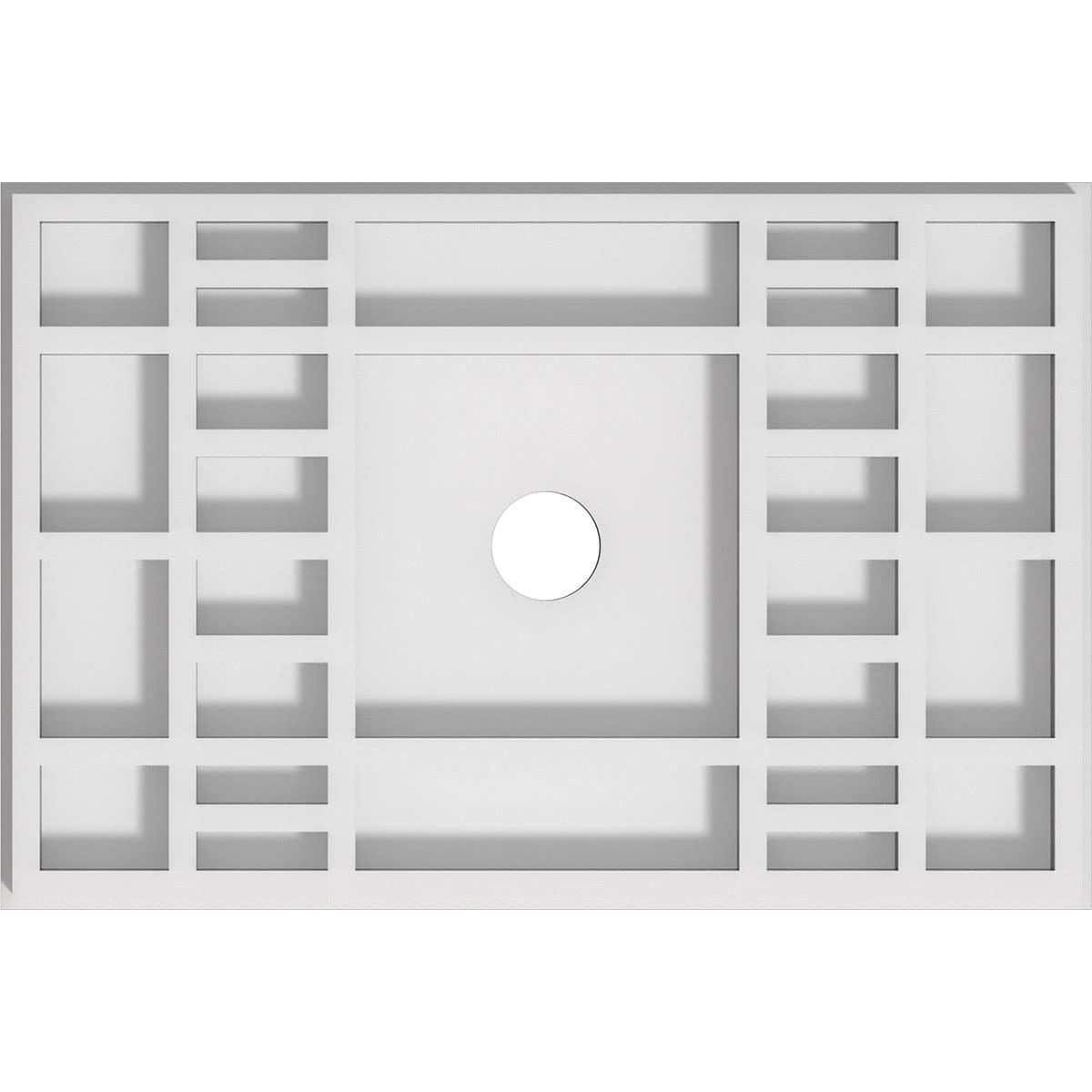 Ekena Millwork CMP10X6BX-01000 Beaux Architectural