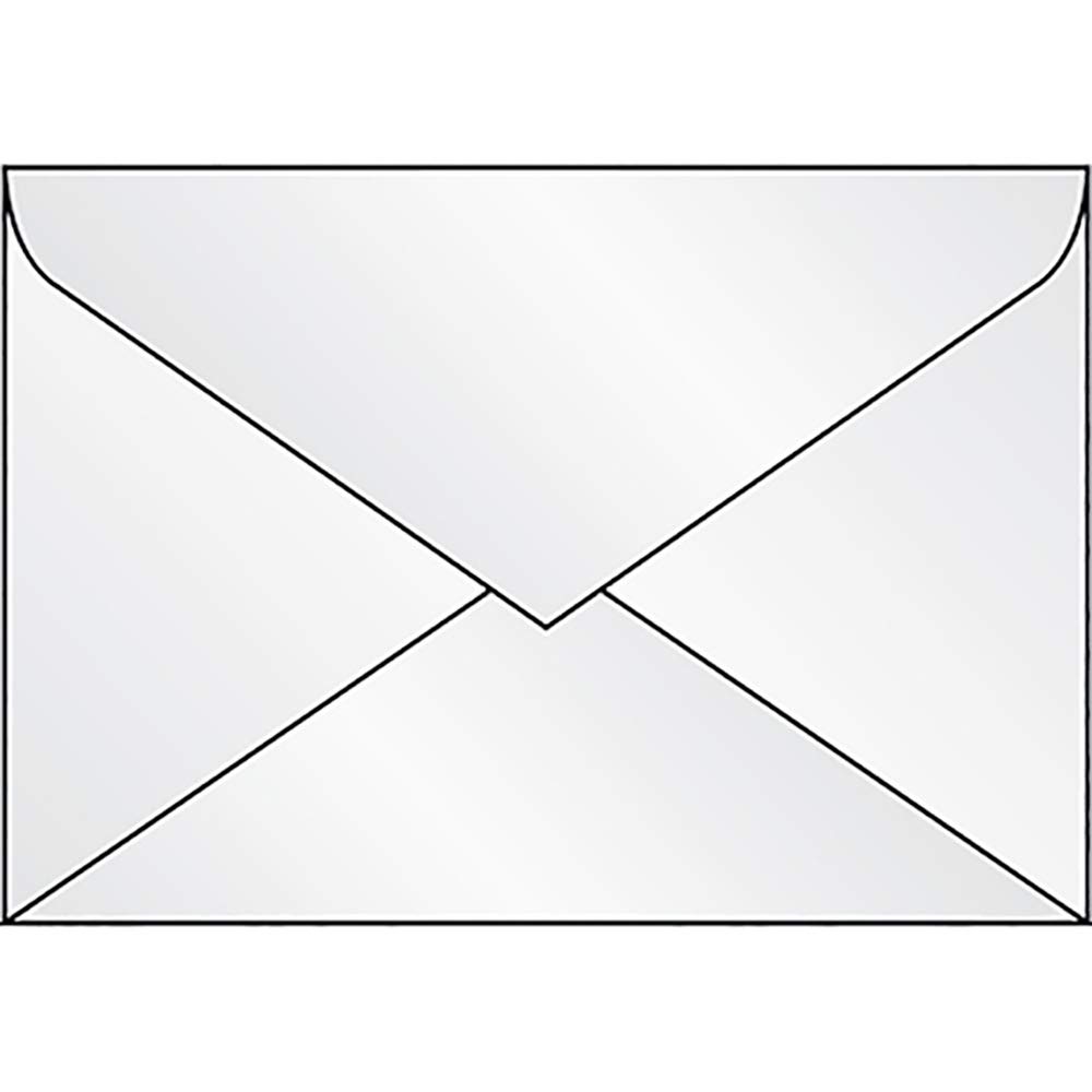 SIGEL DU030 Enveloppes, C6, 100 gsm, transparent, 25 Pieces — image 1