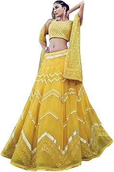 yellow skirt top for haldi