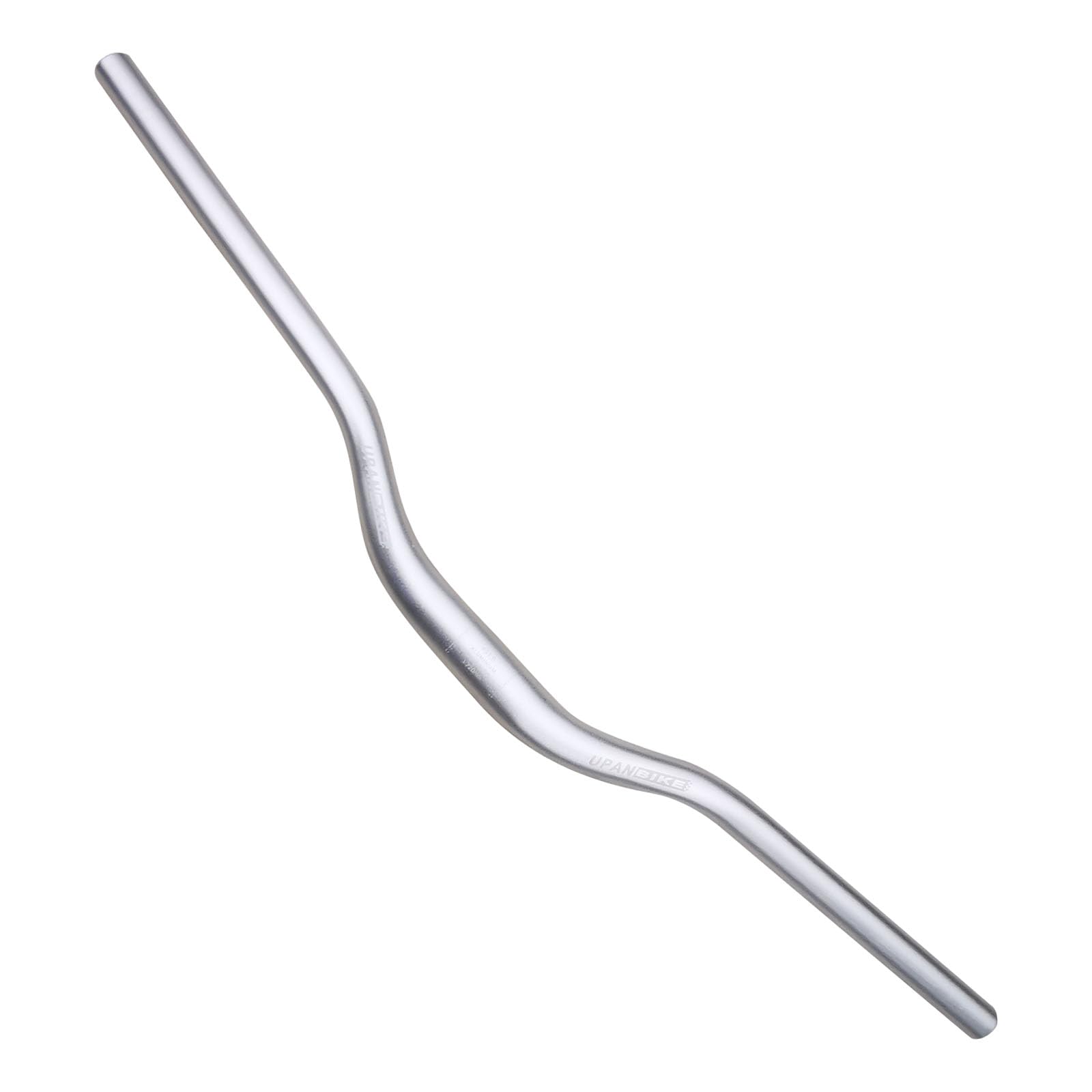 UPANBIKE MTB Mountain Bike Bicycle Extra Long Handlebar φ31.8mm*720mm Riser Bar(Silver)