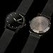 Bluetooth smartwatch evershop 1.4 inches IPS Round Water Resistant with Sleep Monitor, Pedometer, Remote camera for IOS and Android Device (Black)