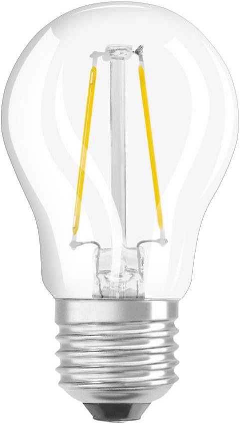 OSRAM LED Lamps, Classic Mini-Ball, 2.5 W, Set of 10, Clear