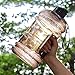 2 Litre Water Bottle Big US Eastman Tritan BPA Free Leak Proof Wide Mouth Plastic Reusable Dishwasher Safe Drinking Gym Water Bottle for Sports Travel Camping Hiking Hydrate Large Water Jug with Spout