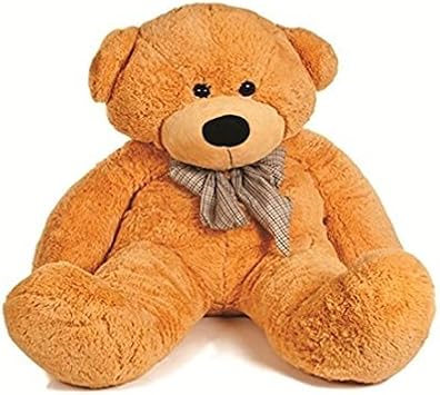 Ambey Enterprises New Stylish 3feet Brown Teddybear with bbeautiful Bow for Birthday Gift/Anniversary Gift/Valentine Gift/Special Gift for Girlfriend ( 3feet,91 cm, Brown)