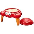 Step2 Crabbie Sand Table, Kids Sand Activity Sensory Table, 4 Piece Accessory Kit, Toddler Summer Outdoor Toys, Ages 1.5 - 6 Years Old