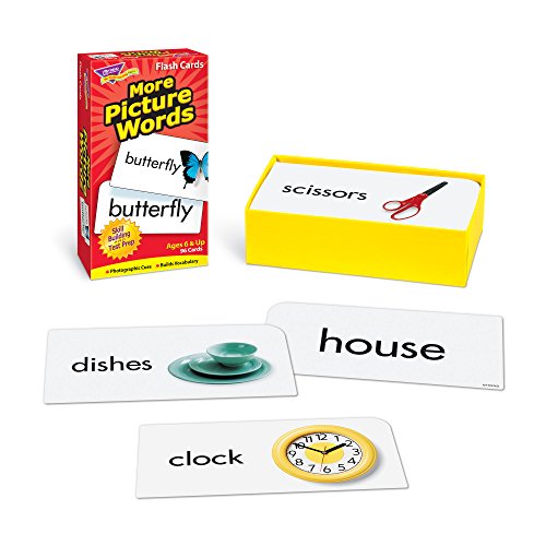 Trend Enterprises Inc. T-53906 Picture Words Skill Drill Flash Cards Assortment - Thumbnail 3