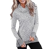 Women T Shirt,Neartime Loose Long Sleeve Pullover Casual Tops (XXXL)