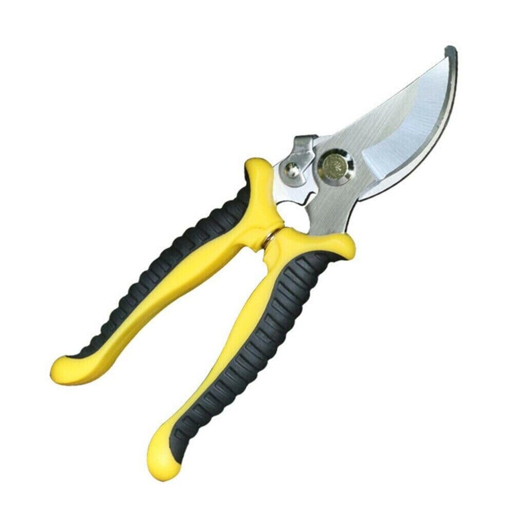 ARA CHOICE Garden Pruning Shears Bonsai Pruners Secateurs Plant Scissors Cutter Tool Shears, Steel Blades, for Gardening Heavy Duty Pruner Out Door Bypass Hedge Clippers Tree Trimmer