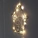 Lihiton Led String Lights 100 LEDs Decorative Fairy Battery Powered String Lights, Copper Wire Light for Bedroom,Wedding(33ft/10m Warm White)