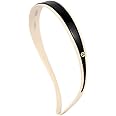 EVITA PERONI Headband Designed for Glasses Widened version Black and White Head Bands for Women's Hair Fashion Comfortable No Headache Hair Band Non-slip, No Stress