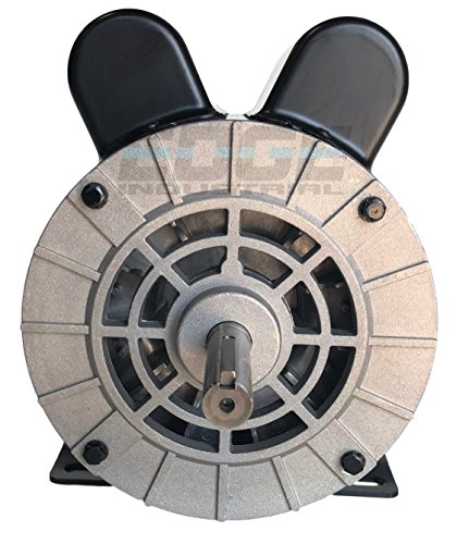 NEW 3.7HP COMPRESSOR DUTY ELECTRIC MOTOR, 56 FRAME, 3450 RPM, 5/8" SHAFT DIAMETER, NEMA RATED MOTOR, REPLACES 5HP SPL MOTORS RATED 15-17AMPS