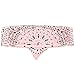 Paisley Pink Chop Top Doo Wrap Premium Bandana Headwrap with Rhinestones