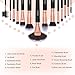 BESTOPE 14pcs Makeup Brushes Premium Synthetic Kabuki Makeup Brush Set Foundation Blending Brush Contour Concealer Eye Shadows Eyeliner Face Powder Brush Cosmetic Beauty Tools(Rose Golden)