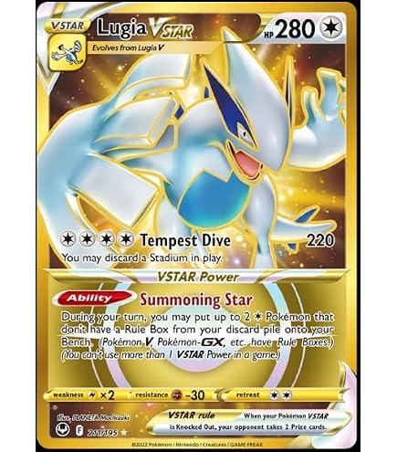 pokemon card lugia v price Card Prices