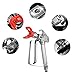 KKmoon High Efficiency 3600PSI High Pressure Airless Paint Spray Gun with Nozzle Guard for Graco Wagner Titan Pump Sprayer and Airless Spraying Machine