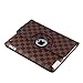 Aurora® Auto Sleep/Wake Function 360 Degree Rotating Smart Case Cover for 9.7 inch iPad Air/ iPad 5 with a Stylus as a Gift--Brown