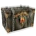 Halloween Haunters Animated Screaming Moving Rolling Pirates Skeleton Chest with Chains Prop Decoration - Skull Eyes Strobe, Ghost Coffin Box - Battery Operated